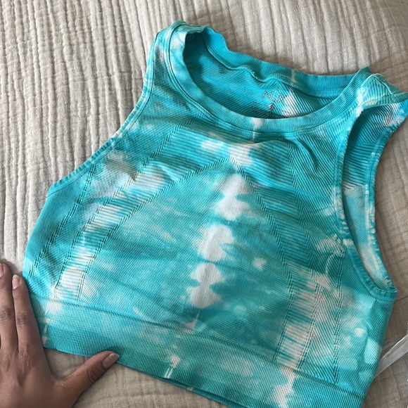 Nux active blue neon tie dye set - Picture 2 of 4